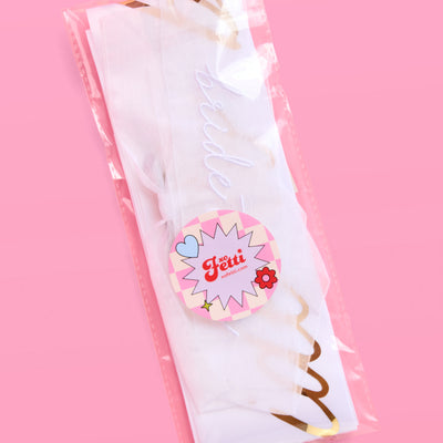 Classic Bride Pack - hair bow and sash