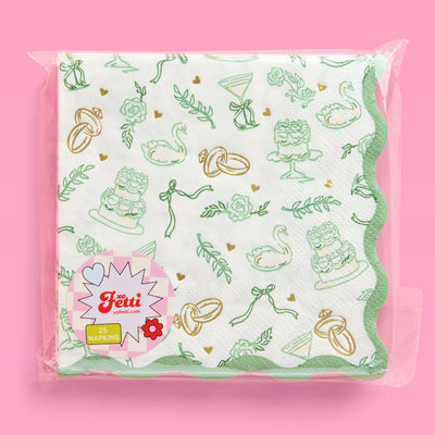 Forever & Ever Napkins - 25 paper napkins