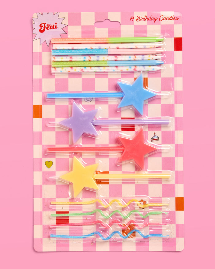 Bday Bonnanza Candles - 14 pc candle set