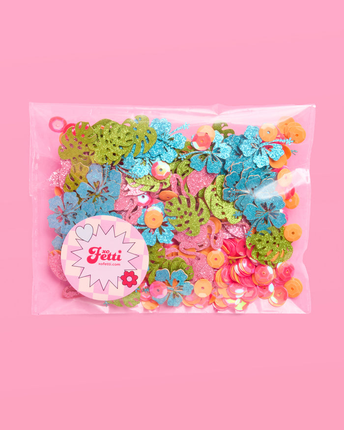 Tropical Confetti - 200 pc foil confetti