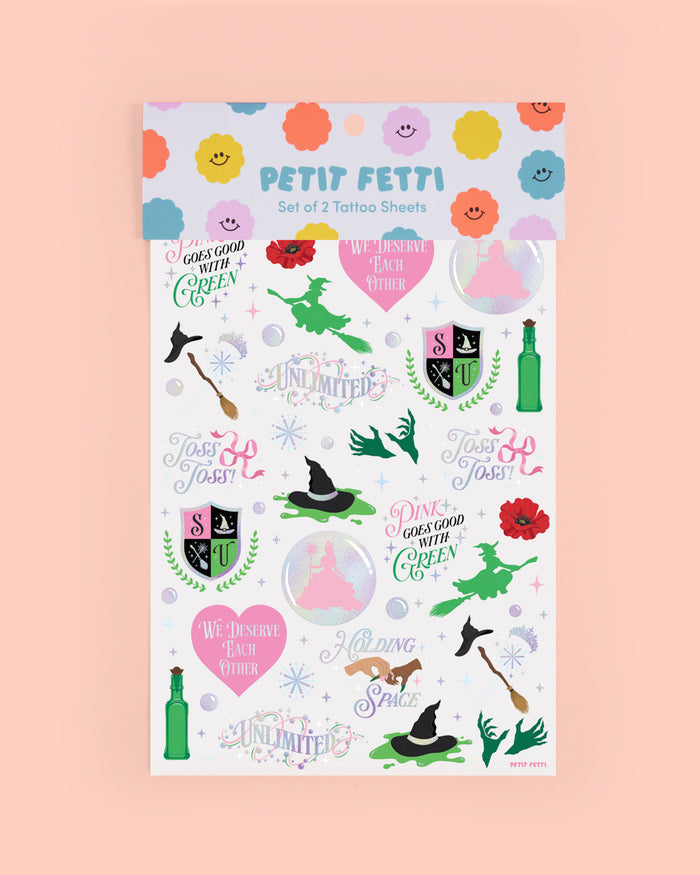 Holding Space Tats - 50 temporary tattoos