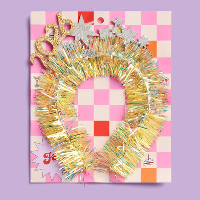 NYE 2026 Headband - fringe headband