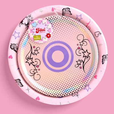 Y2K Plates - 32 paper plates