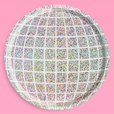 Shimmer Disco Pack - tablecloth, plates + napkins