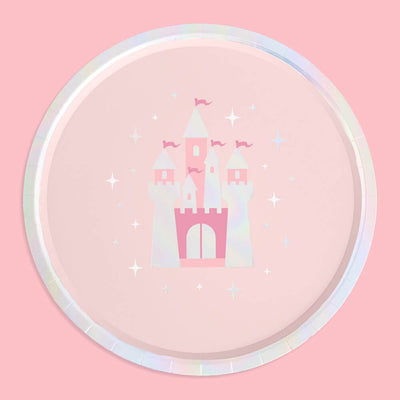 Princess Plates - 24 paper plates
