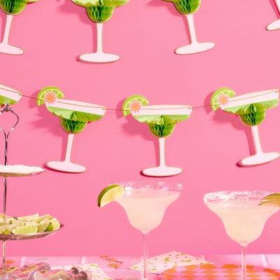 Margarita Accordion Banner - 3D banner
