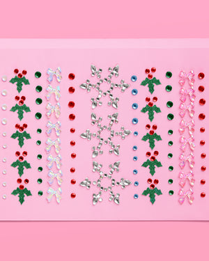 Merry & Bright Gem Set - 89 adhesive face gems