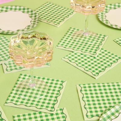 Christmas Cottage Napkins - 25 paper napkins