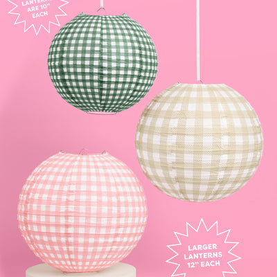 Camp Lantern Set - 6 paper lanterns
