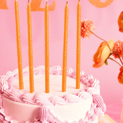 Showgirl Candles - 10 glitter candles