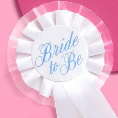 Bride Prize Ribbon - 1 oversized pin