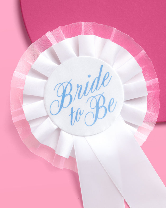Bride Prize Ribbon - 1 oversized pin