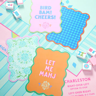 Mahjong Duo - shuffler cards + game mat