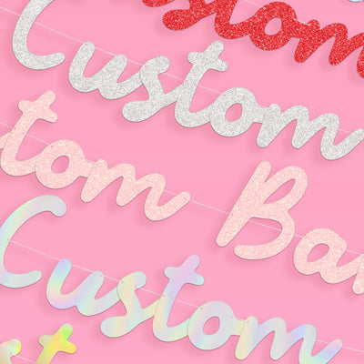 Vacation Custom Banner - customizable banner