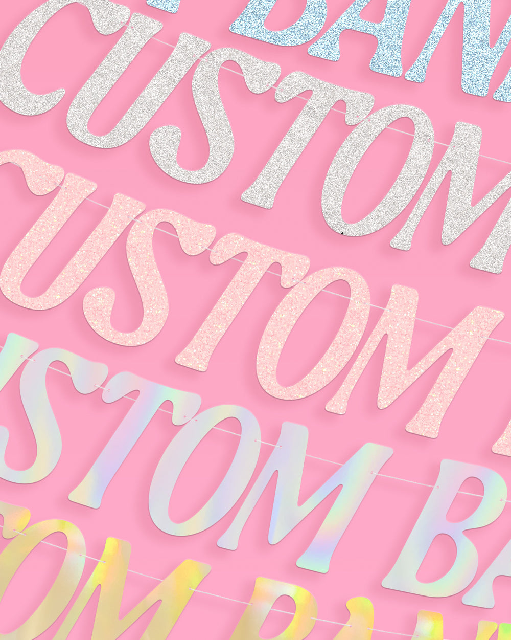 Timeless Custom Banner - customizable banner | xo, Fetti