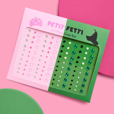 Emerald City Gem Set - 112 adhesive face gems