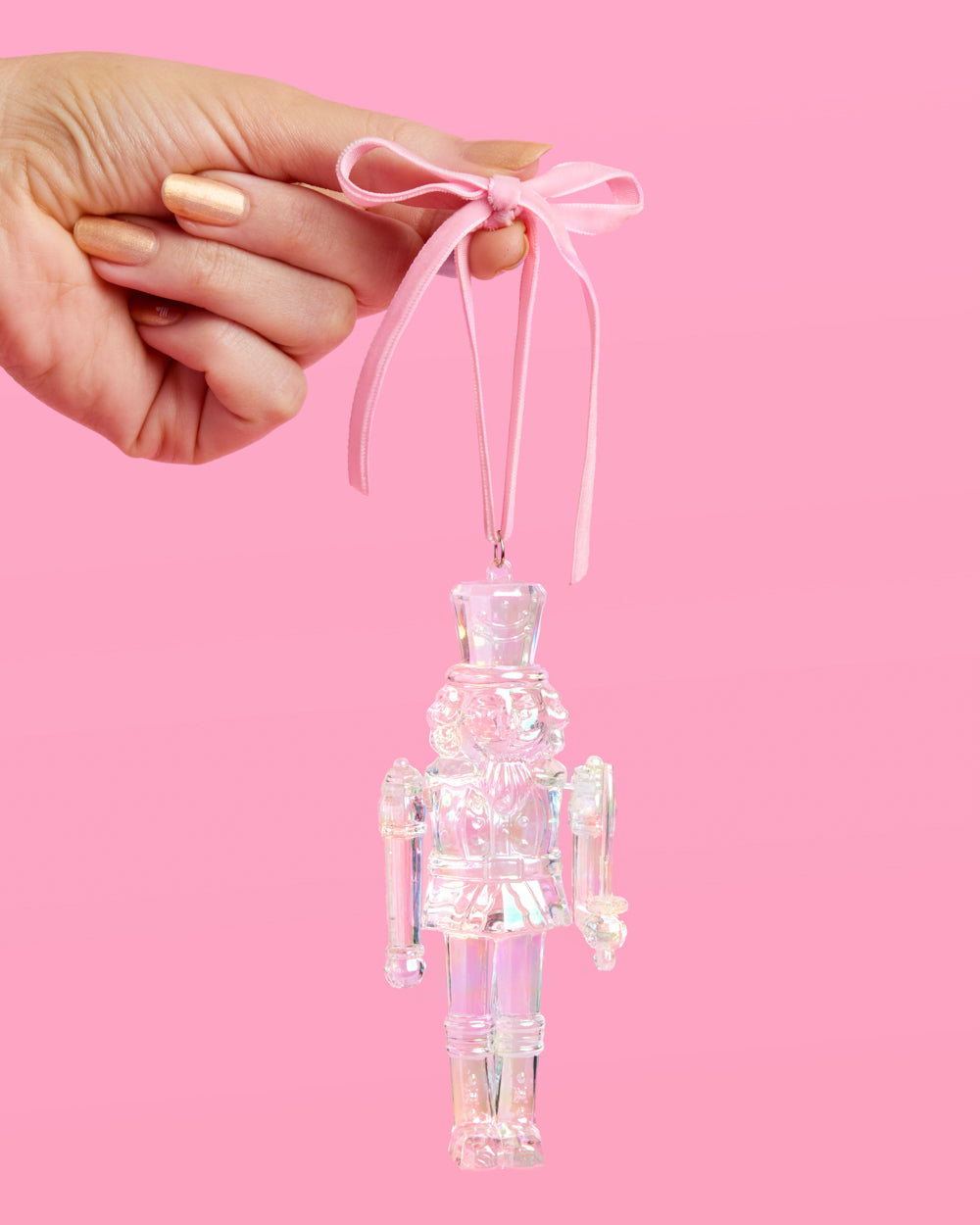 Nutcracker Ornament - iridescent ornament