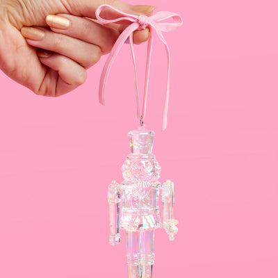Nutcracker Ornament - iridescent ornament