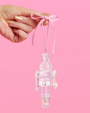 Nutcracker Ornament - iridescent ornament