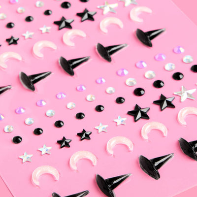 Witch Face Gems - 102 piece iridescent gem set