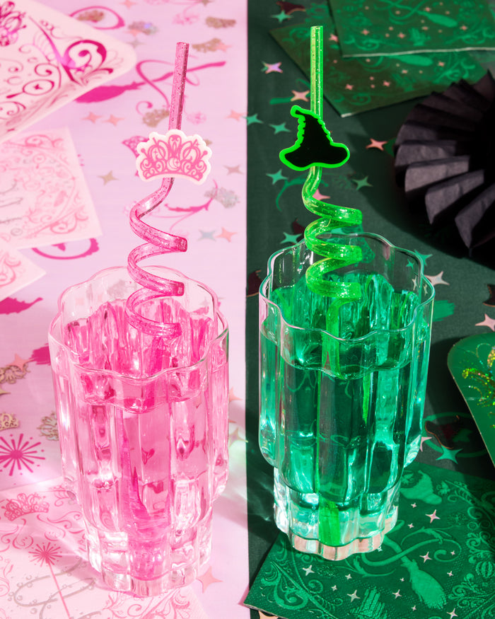 Emerald City Straws - 12 reusable straws