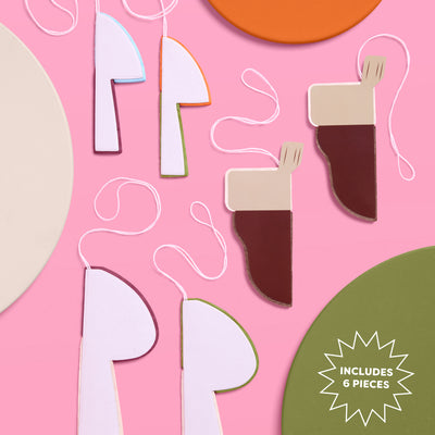 Fall Accordion Set - 6 paper accordions