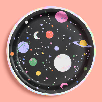 Out of This World Plates - 24 paper plates