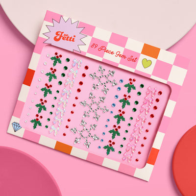 Merry & Bright Gem Set - 89 adhesive face gems