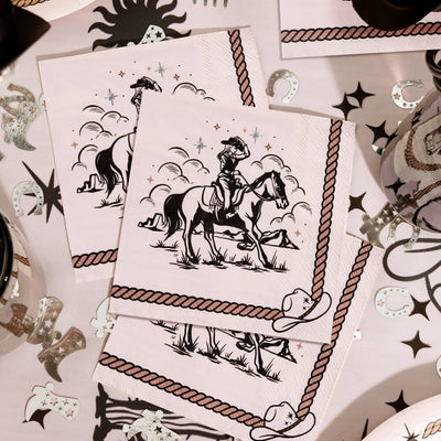 Texas Hold 'Em Napkins - 25 paper napkins