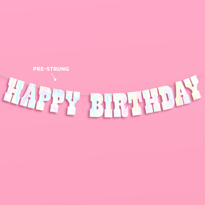 Western HBD Banner - 5 foot banner