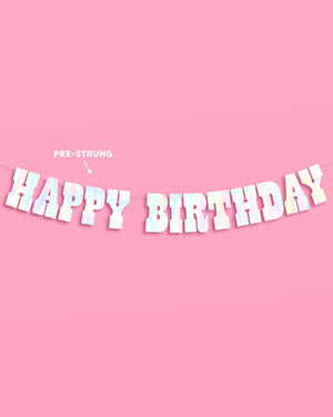 Western HBD Banner - 5 foot banner