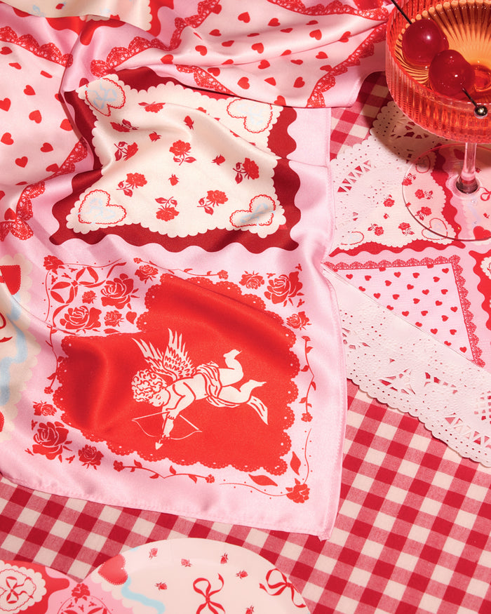 Heaven Sent Headcarf - silk bandana