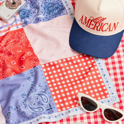 America 250 Headscarf - square headscarf