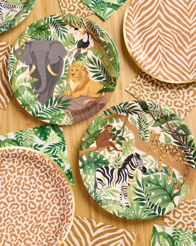 Safari Plates - 24 paper plates