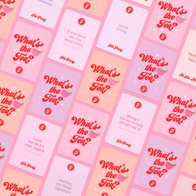 What's the Tea? Game - group card game