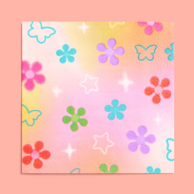 Butterfly Dream Napkins - 25 printed napkins