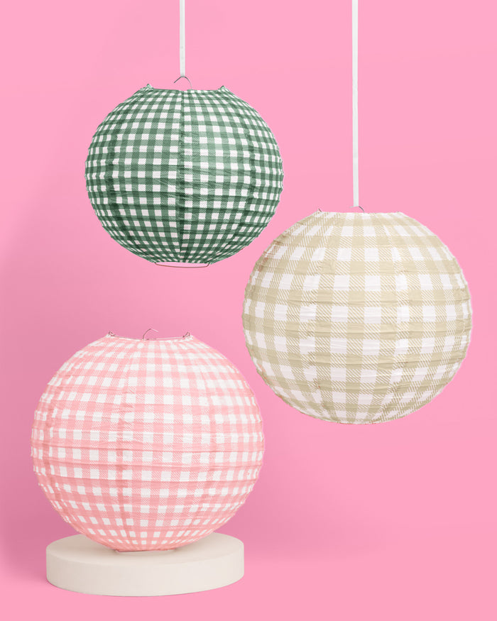 Camp Lantern Set - 6 paper lanterns