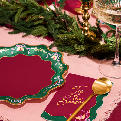 Tis the Season Napkins - 50 rectangle napkins