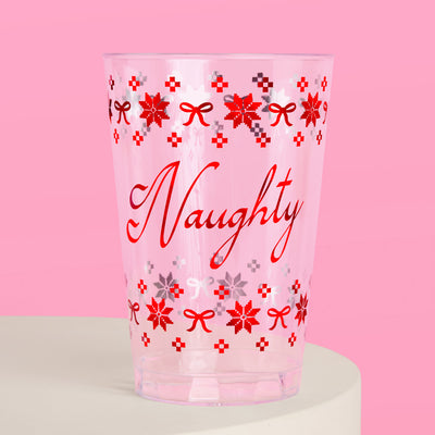 Naughty + Nice Cups - 30 plastic cups