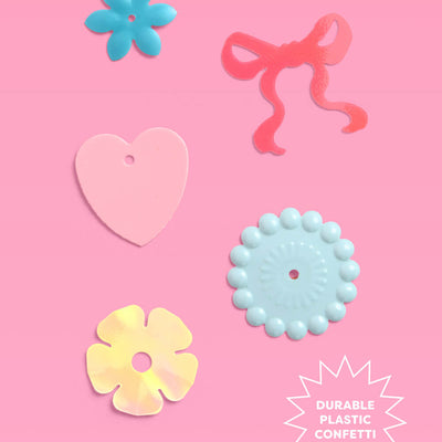 Tea Party Confetti - 200 pc pastel confetti set