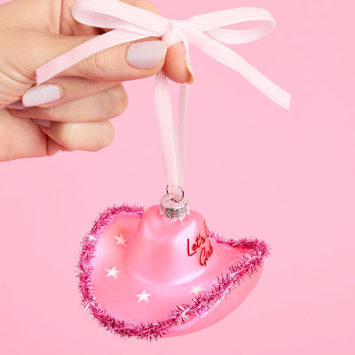 Let's Go Girls Ornament - glass ornament