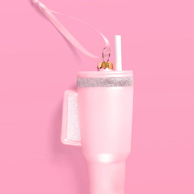 Hydration Queen Ornament - pearl pink ornament