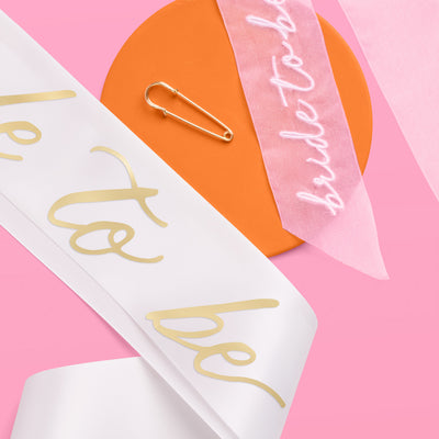 Classic Bride Pack - hair bow and sash