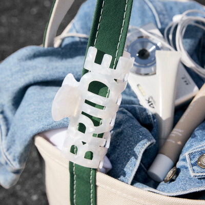 Bride Claw Clip - white acrylic claw clip