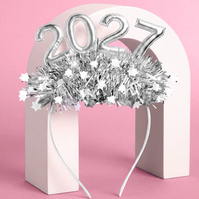 2027 Puffy Headband - fringe headband