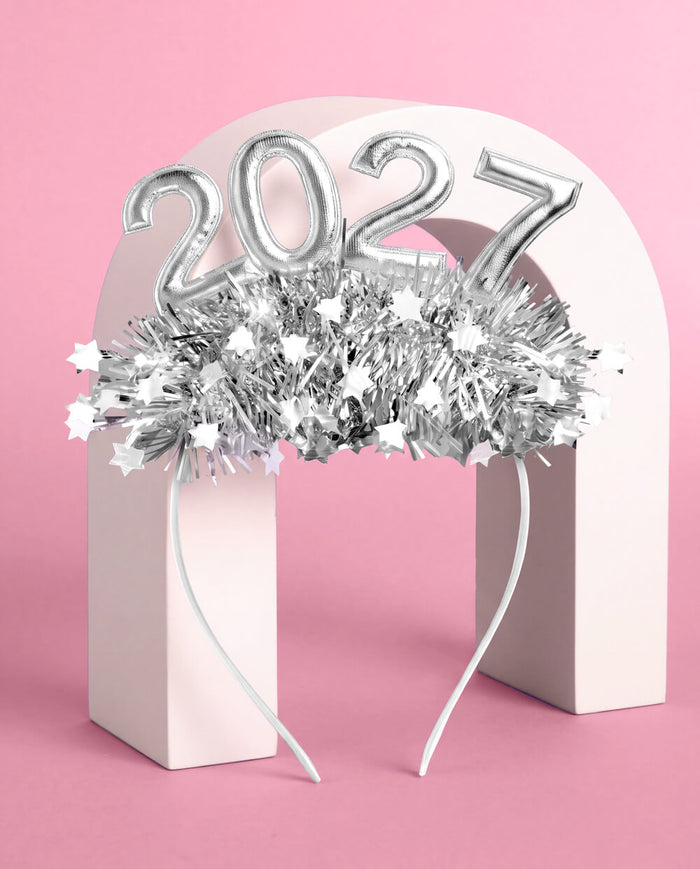 2027 Puffy Headband - fringe headband