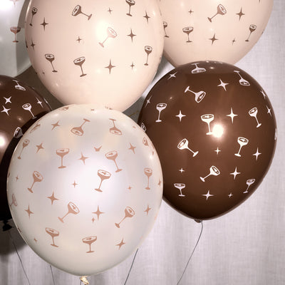 Espresso Martini Pack - 24 latex balloons