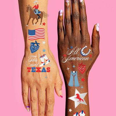 This Ain't Texas Tats - 54 temporary tattoos