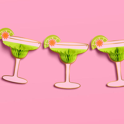 Margarita Accordion Banner - 3D banner