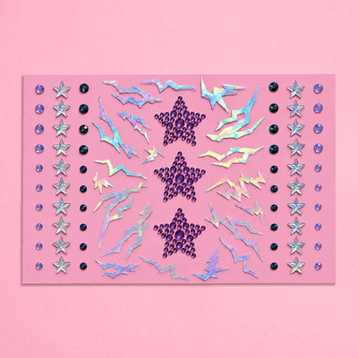 Kpop Face Gems - 82 adhesive face gems